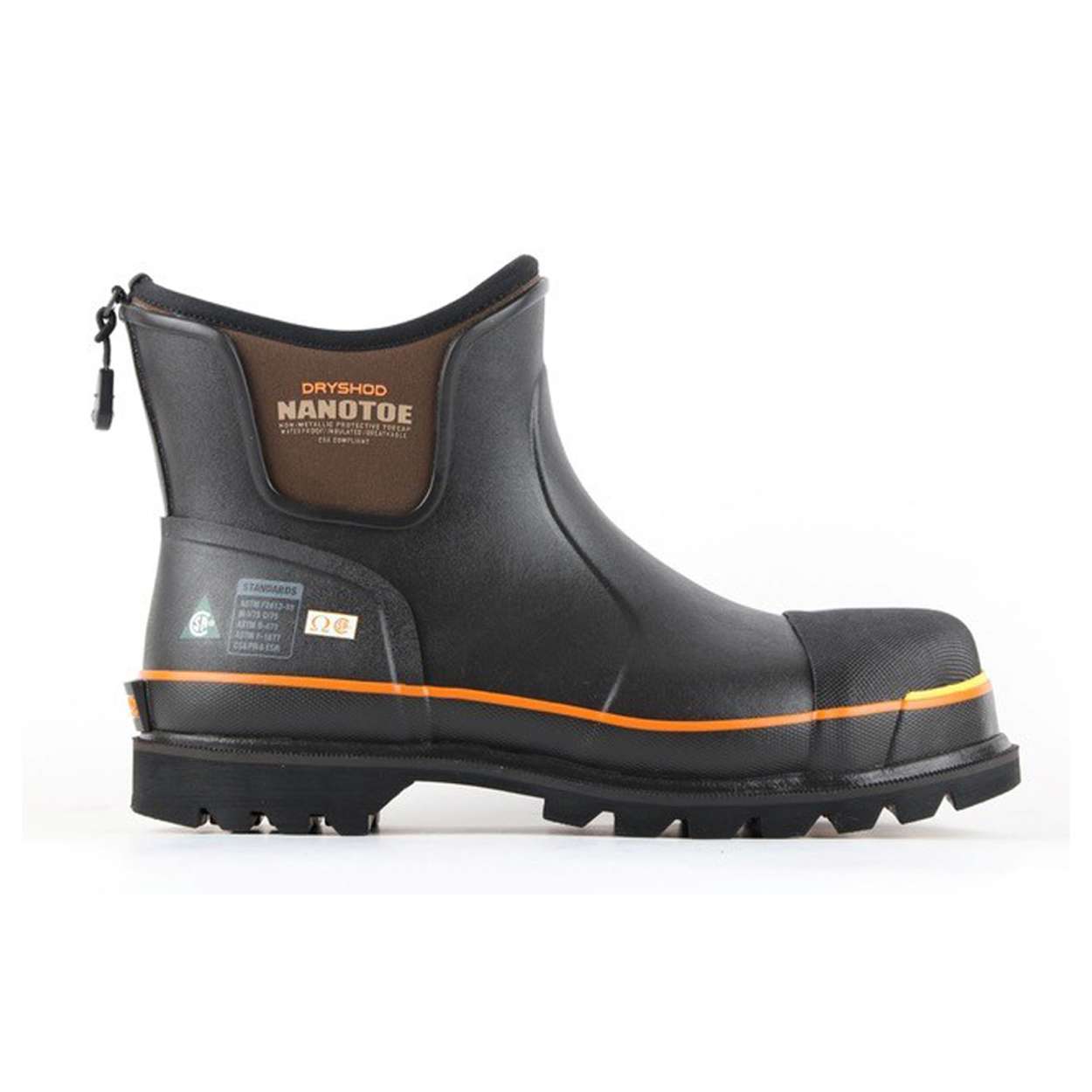 Unisex Nanotoe Ankle Boot CSA Brown/Orange