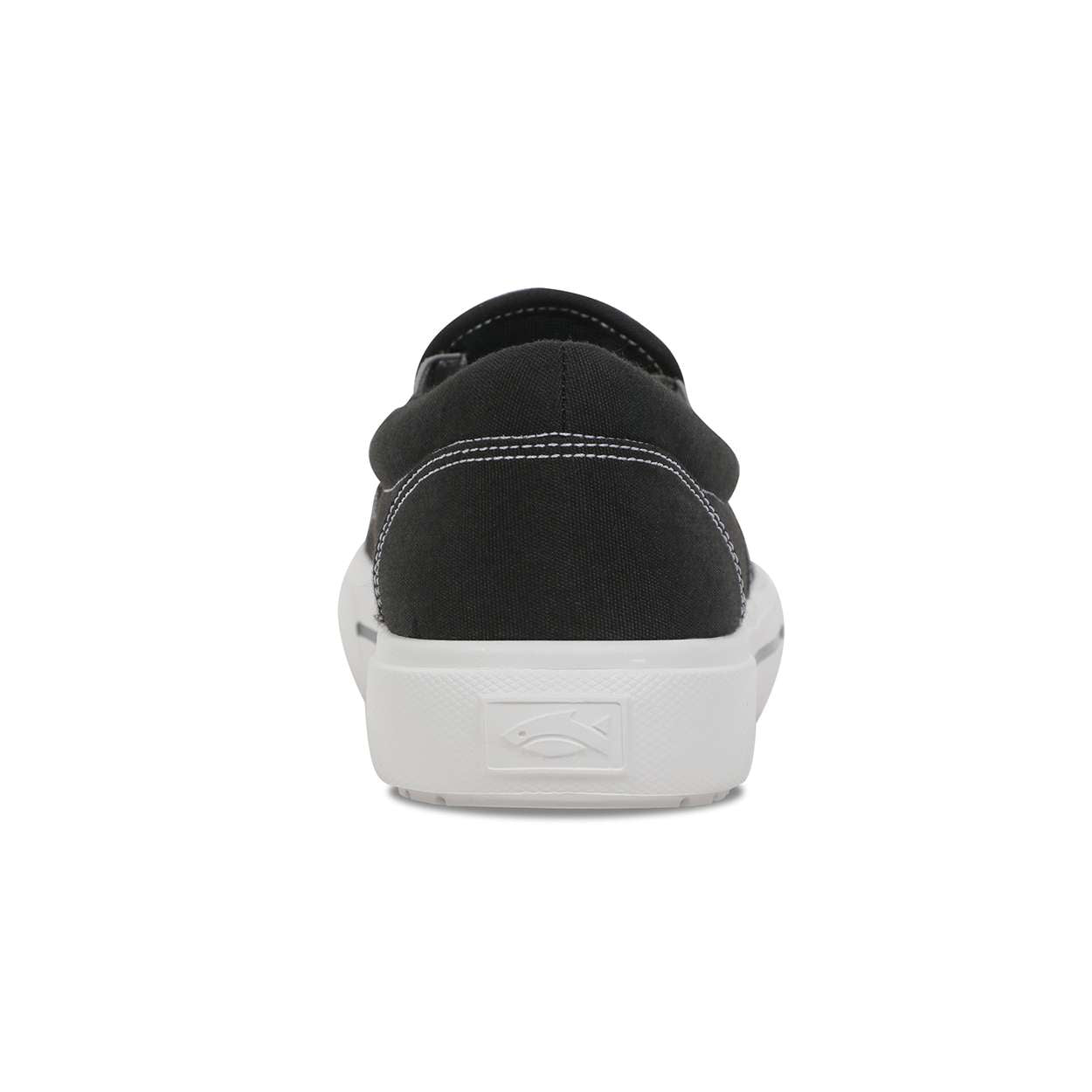 Fishooz Women's Sunbrella® Slip-On Black/White