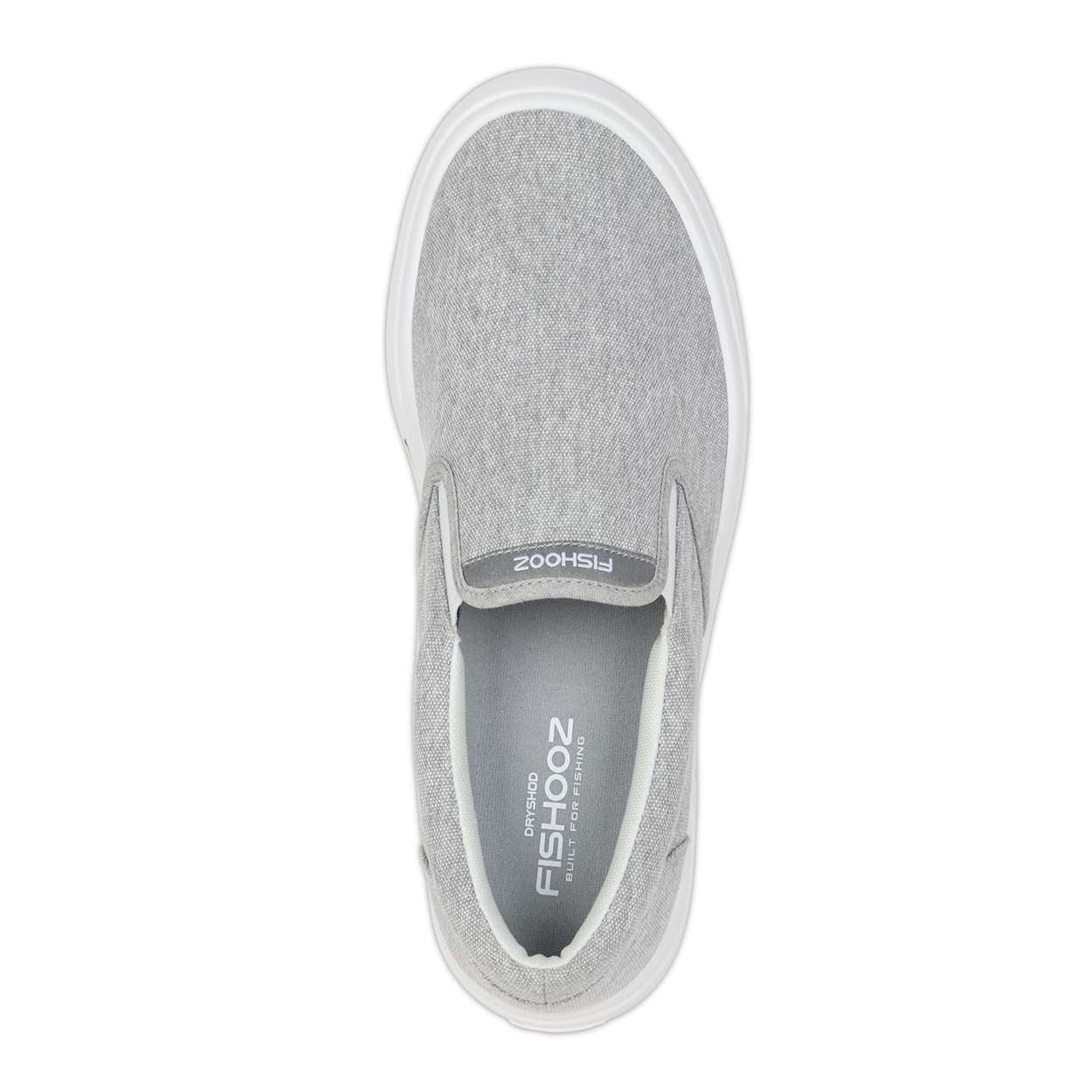 Fishooz Women's Sunwashed Slip-On Grey/White