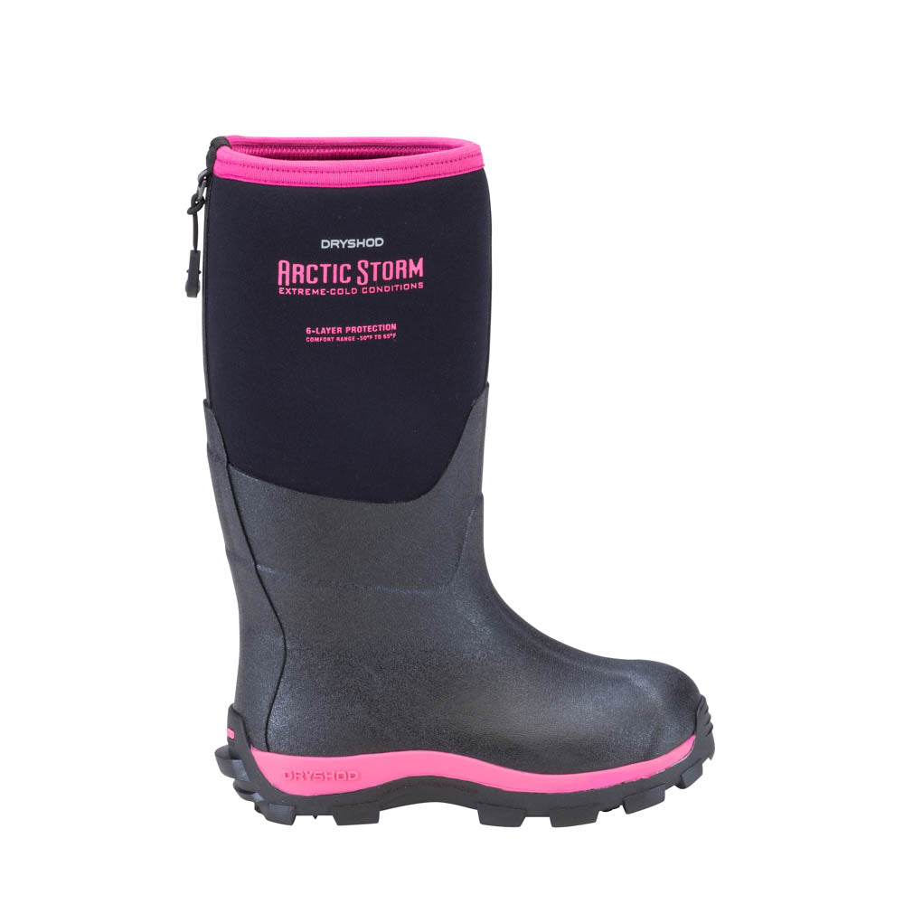 Kid's Arctic Storm Black/Pink