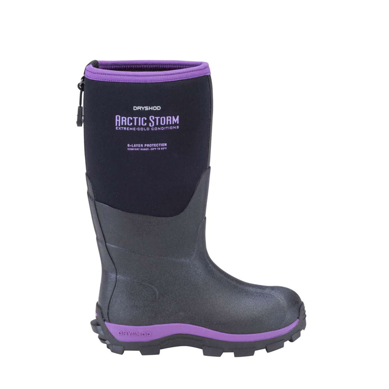Kid's Arctic Storm Black/Purple