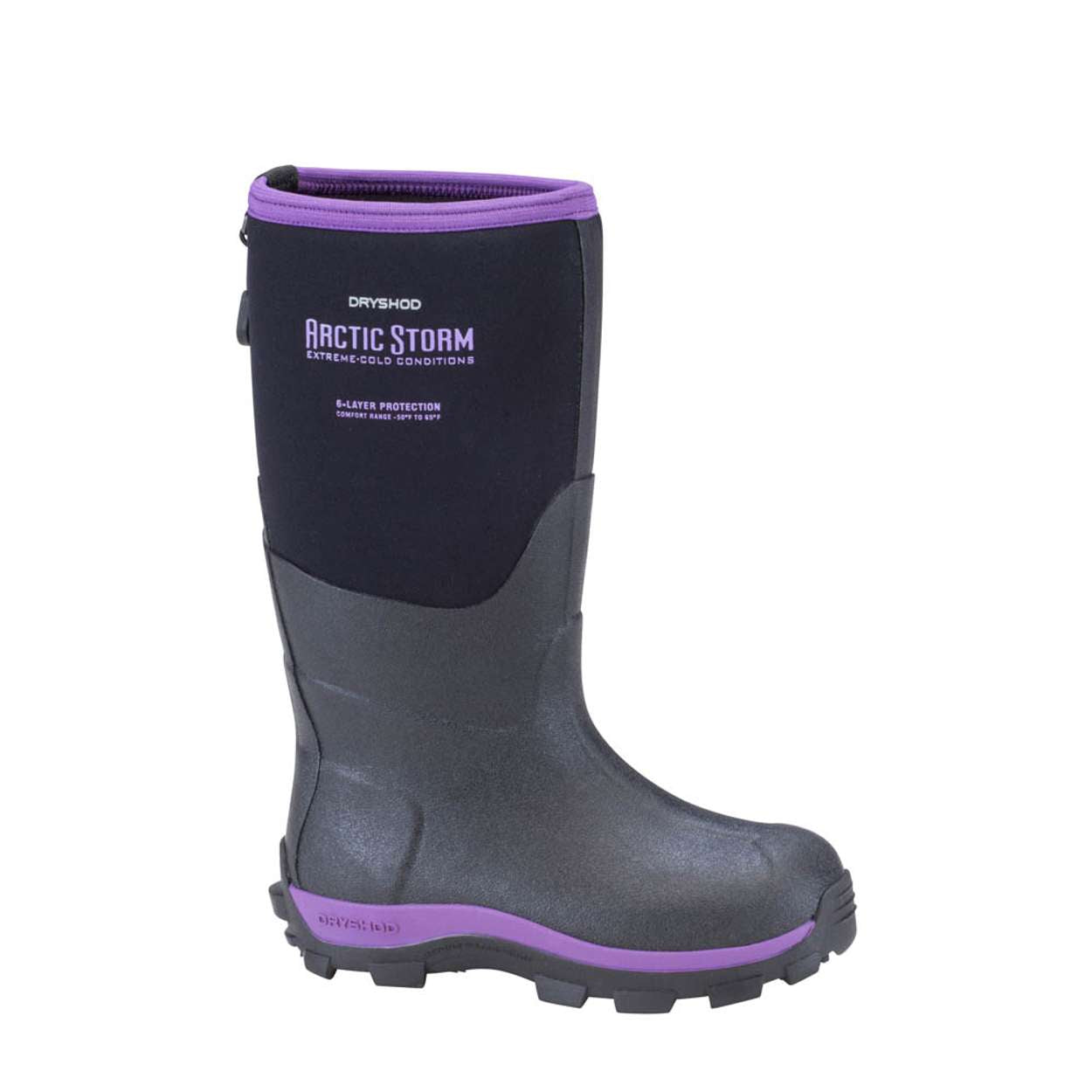 Kid's Arctic Storm Black/Purple