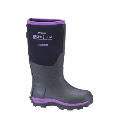 Kid's Arctic Storm Black/Purple