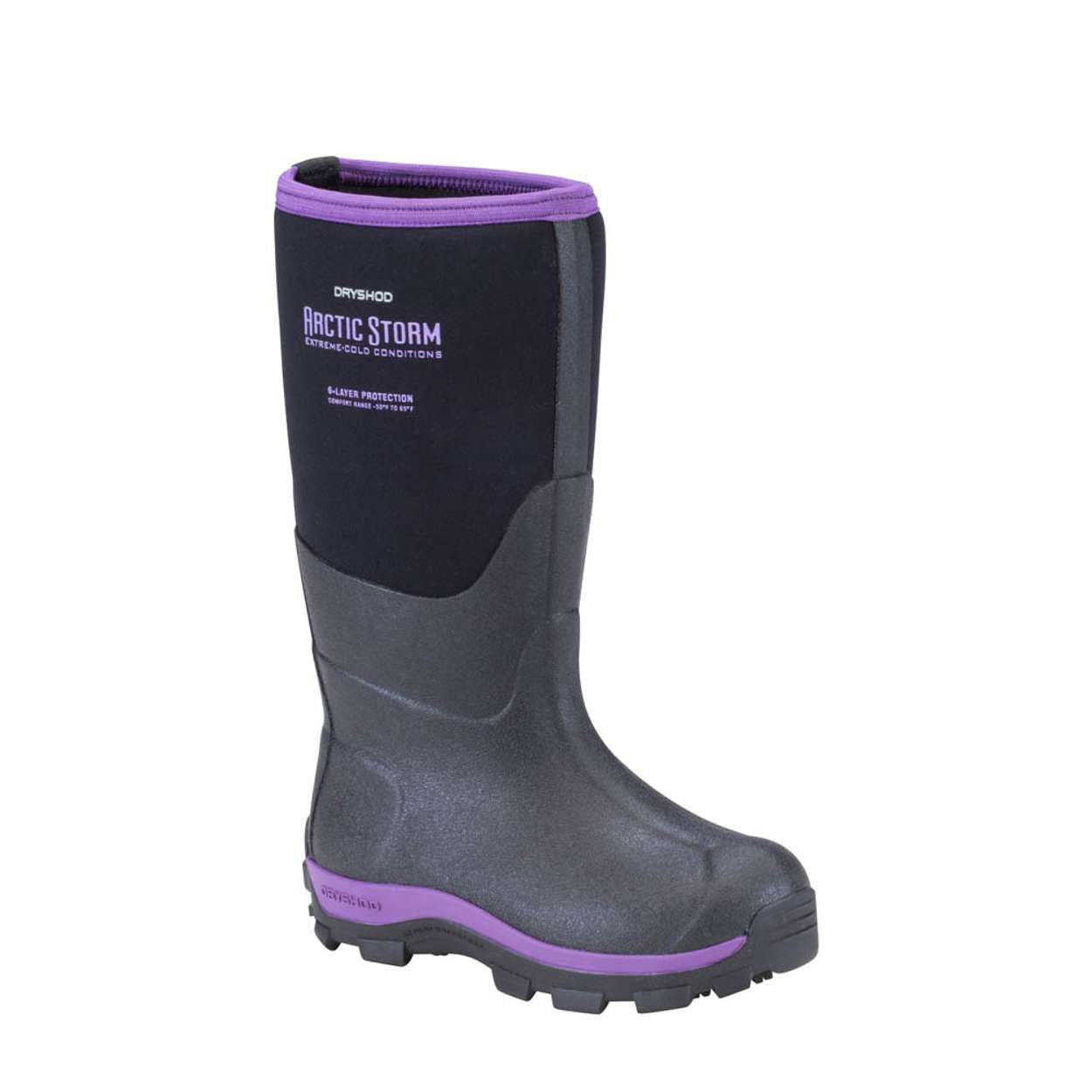 Kid's Arctic Storm Black/Purple