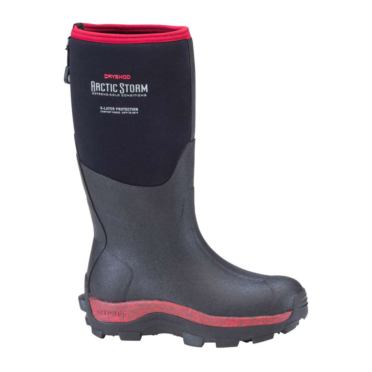 Women's Arctic Storm High Black/Cranberry