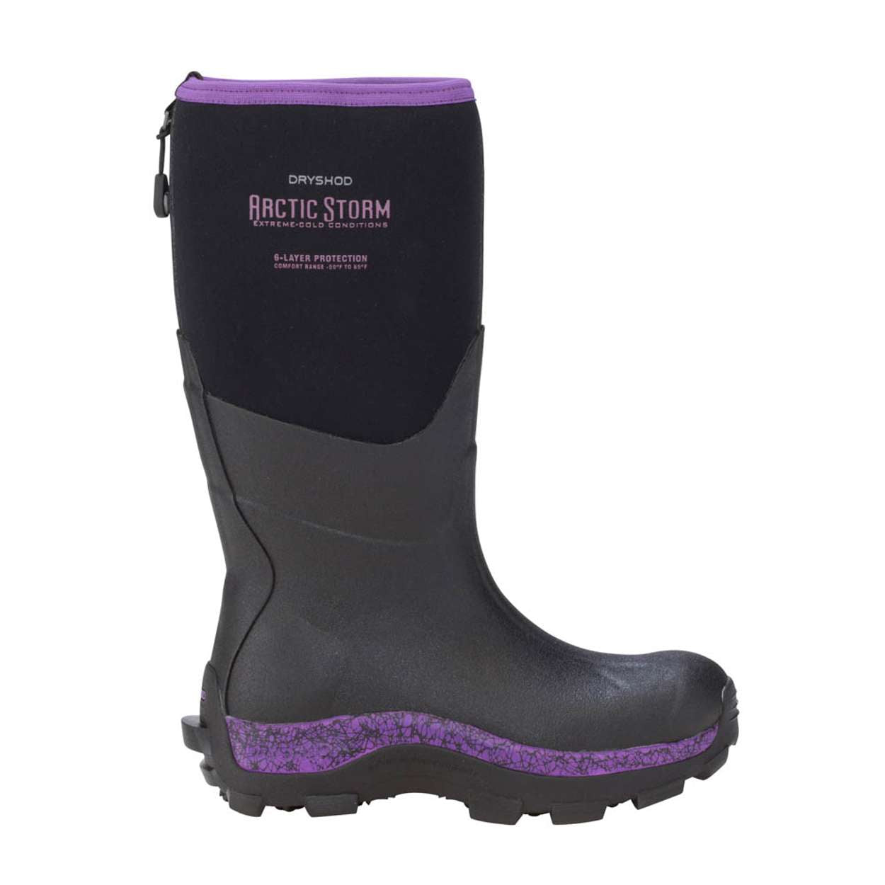 Women's Arctic Storm High Black/Purple