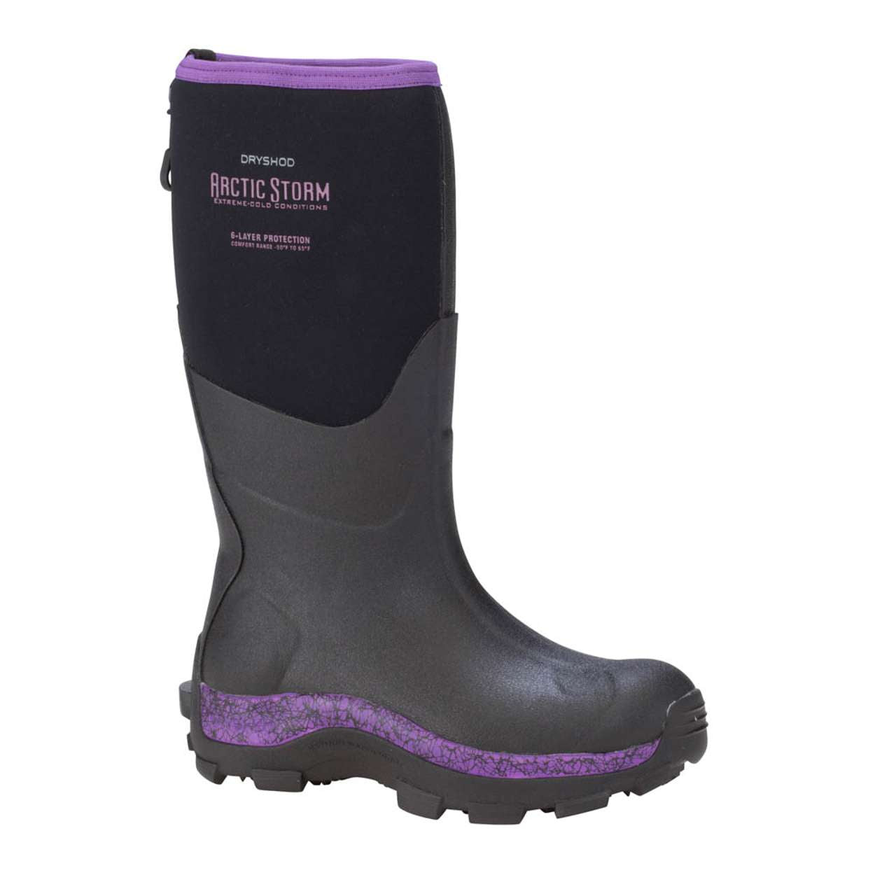 Women's Arctic Storm High Black/Purple