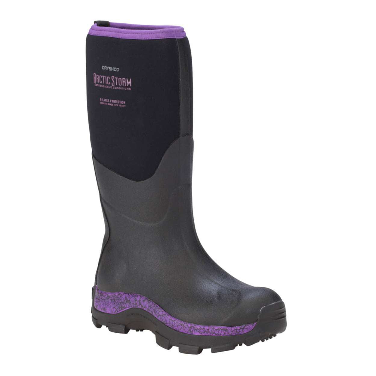 Women's Arctic Storm High Black/Purple