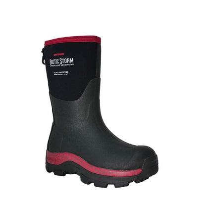 Women's Arctic Storm Mid Black/Cranberry