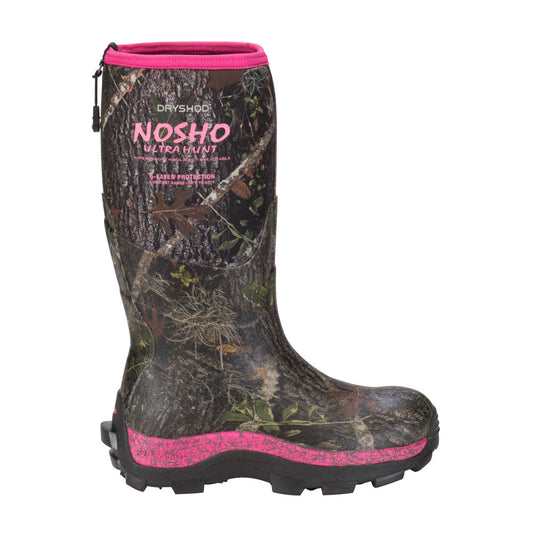 Women's NoSho Ultra Hunt High Camo/Pink