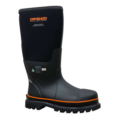 Unisex Steel-Toe CSA High Black/Orange