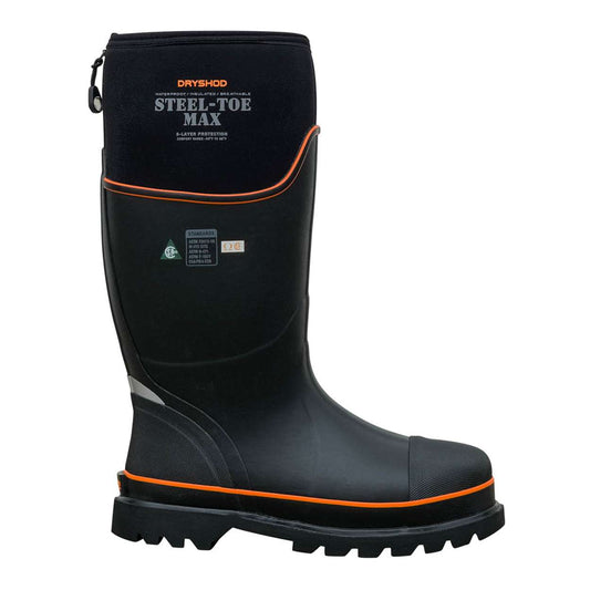 Unisex Steel-Toe Max CSA High Black/Orange