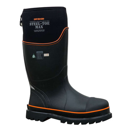 Unisex Steel-Toe Max CSA High Black/Orange