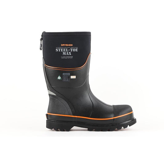 Unisex Steel-Toe Max Mid CSA Black/Orange