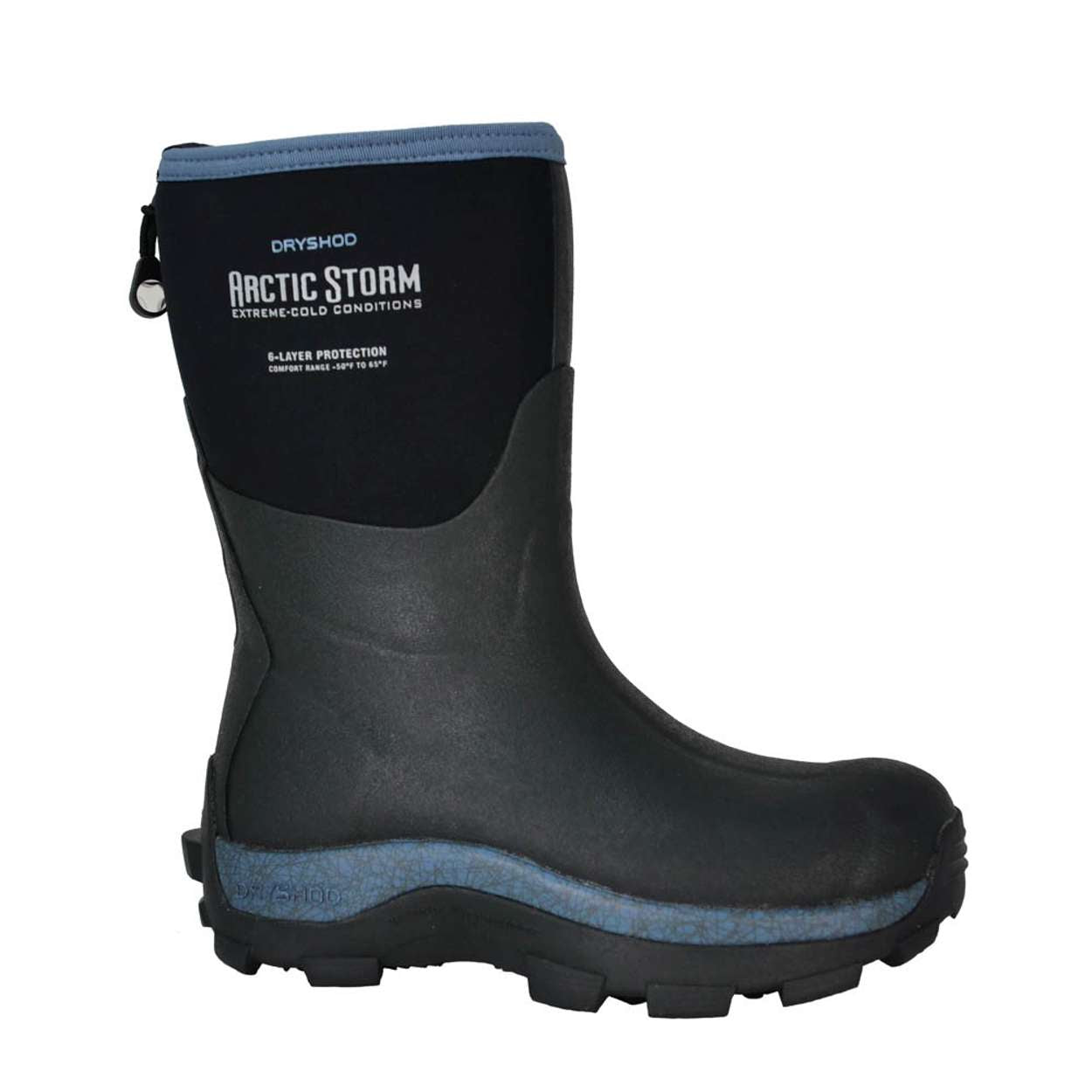 Women's Arctic Storm Mid Black/Blue – Dryshod Canada