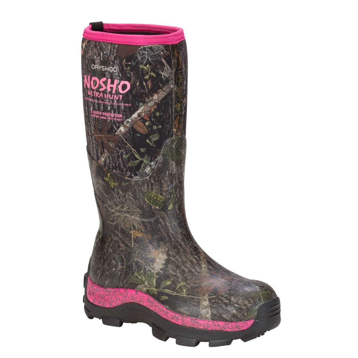 Women's NoSho Ultra Hunt High Camo/Pink