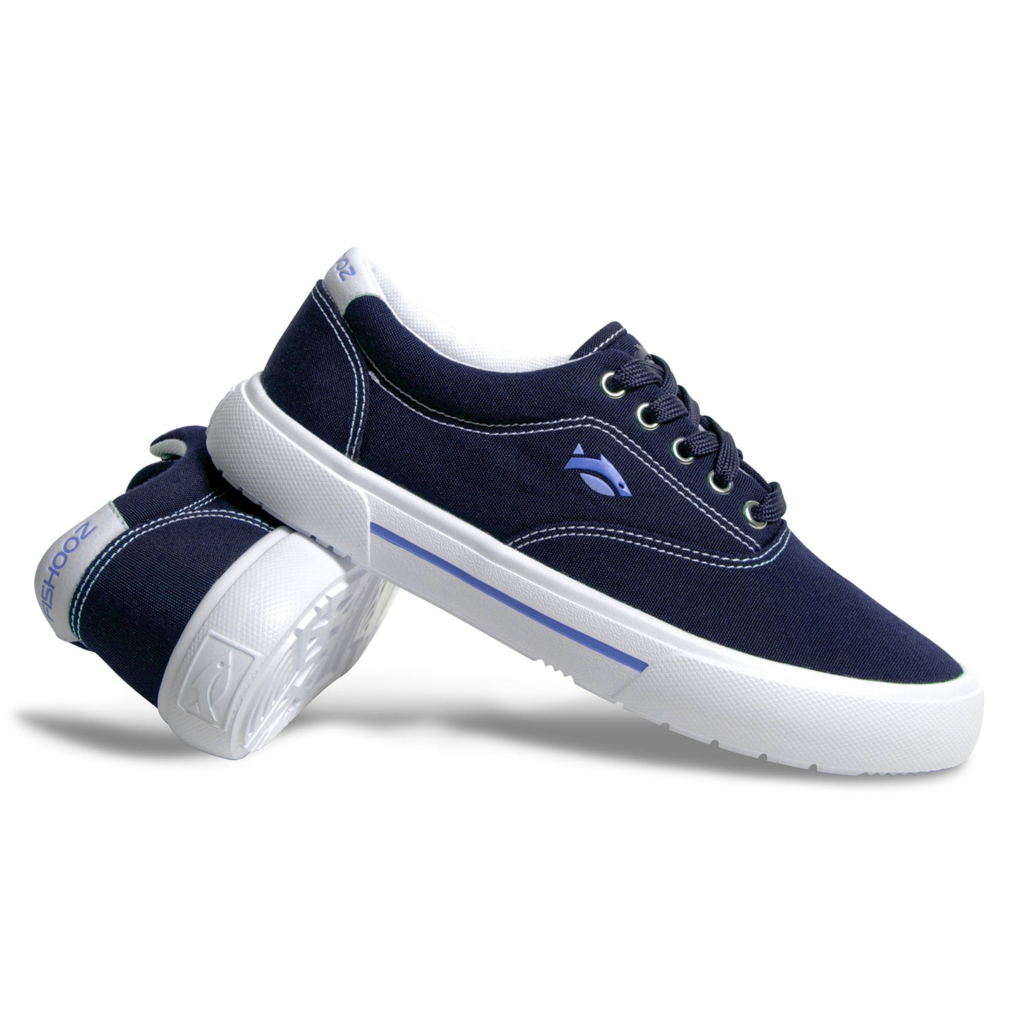 Fishooz Women's Sunbrella® Lace Navy/White