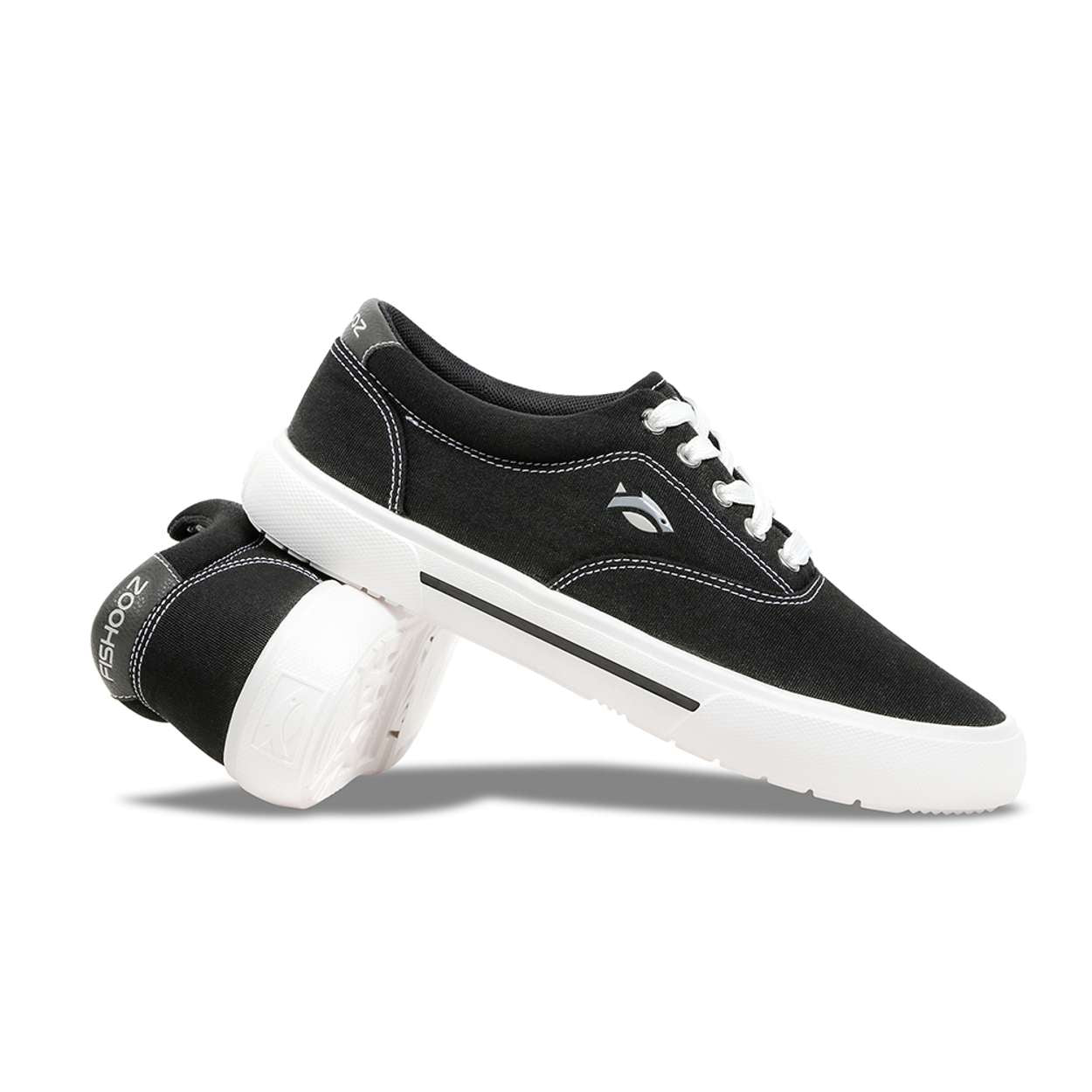 Fishooz Men's Sunbrella® Lace Black/White