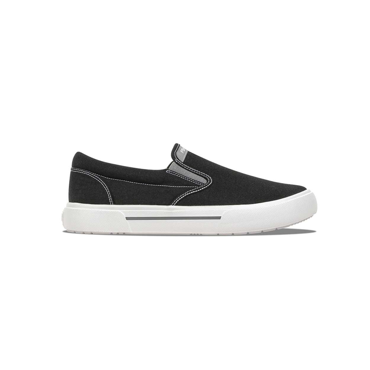 Fishooz Men's Sunbrella® Slip-On Black/White