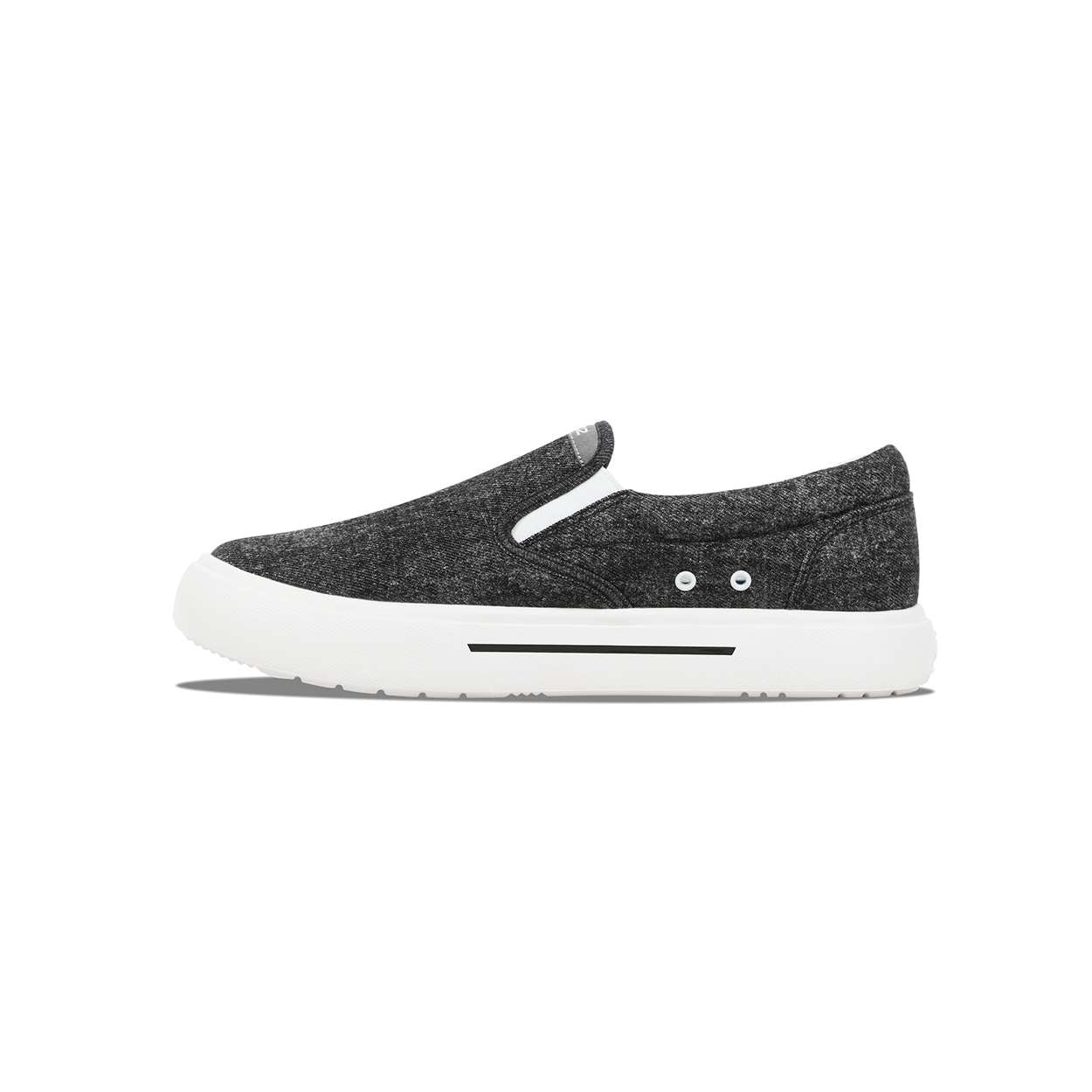 Fishooz Men's Sunwashed Slip-On Black/White