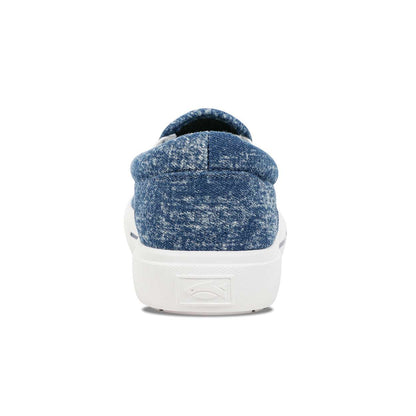 Fishooz Men's Sunwashed Slip-On Navy/White